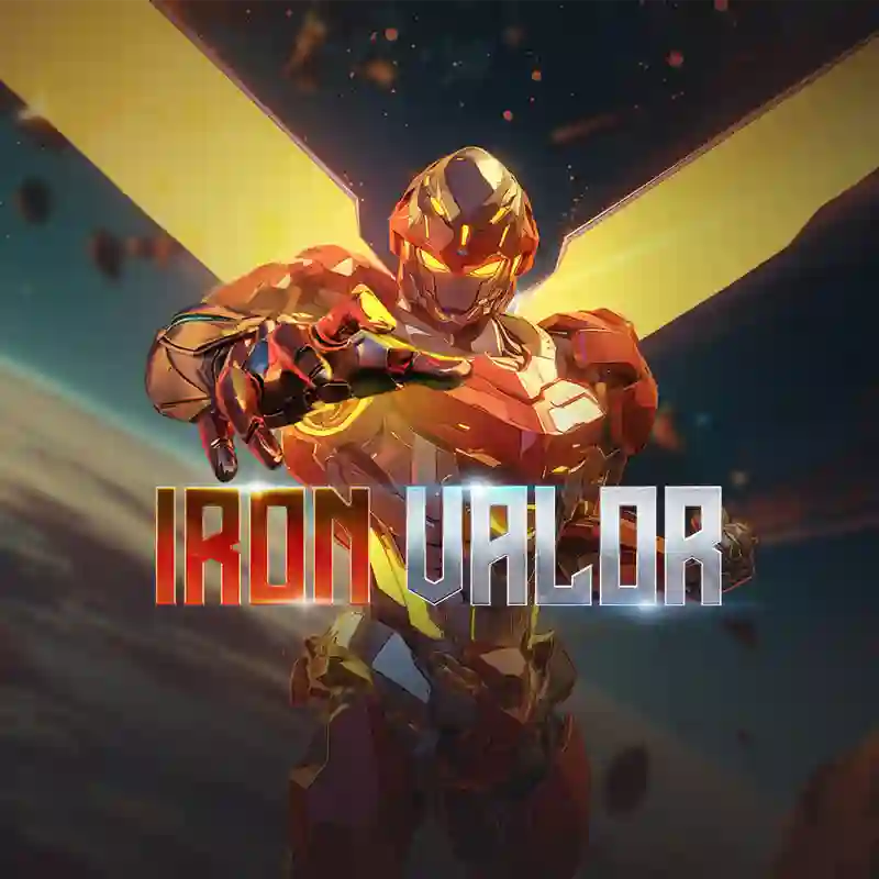 Iron Valor Slot Game Logo